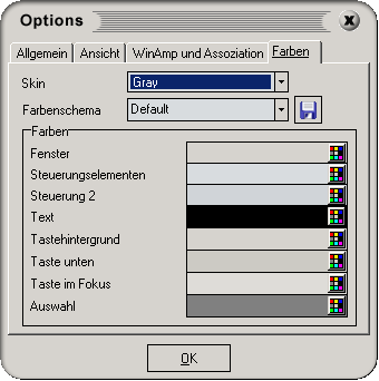 Skins und Farbenschemen